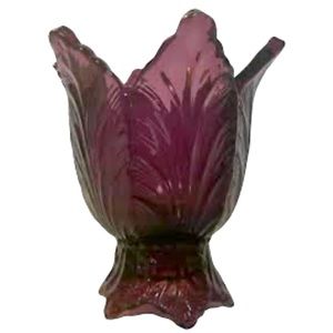 Fenton Tulip Purple Candle
Votive Holder Euc by Fenton